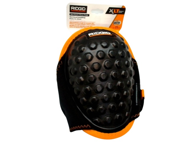 Rigid gel foam knee pads