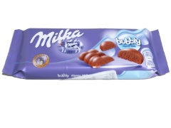 Chocolate Bar Milka Bubbly Alpine 90g.