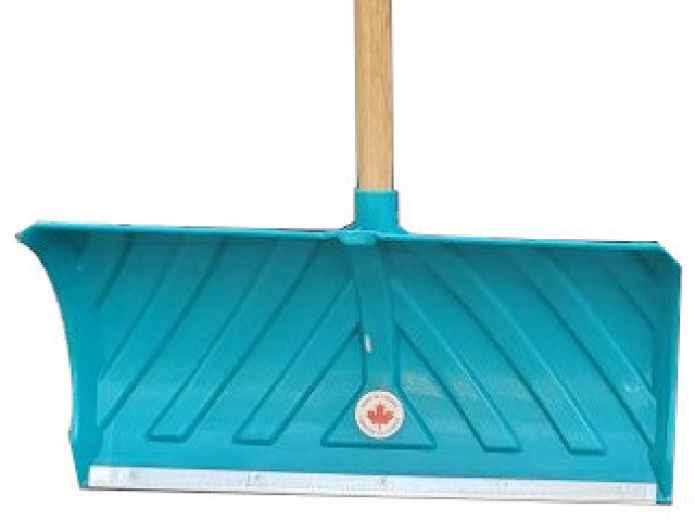 Snow Shovel Pusher 21 w/Metal Edge\