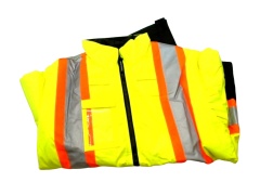 Insulated Safety Jacket Tough Duck Assorted