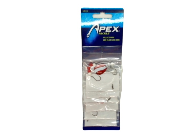 Walleye Spin Rig Size #3 Apex Tackle