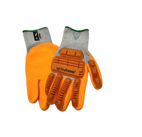 Cut & Impact Resistant Gloves XXL Orange ActivArmr Ansell