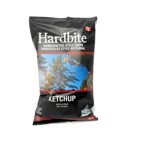 Handcrafted Style Chips Ketchup 150g. Hardbite