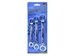 3 Pc Flare Wrench Set Metric